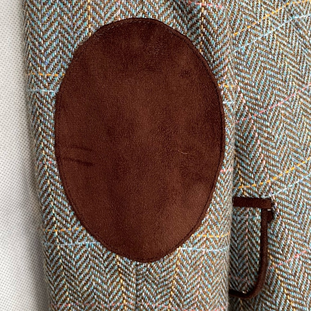 The British Collection Wool Chevron military blazer Prep School Quiet luxury - Picture 8 of 13